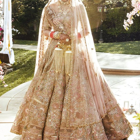 Rimple and Harpreet Bridal Lehnga for Sale - Picture 1 of 1